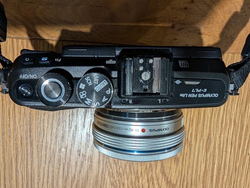 Olympus pen pl7 14 42mm - olympus, +