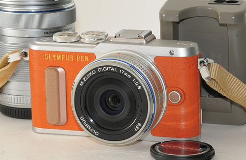 Exc olympus pen pl8 brown - olympus, e-pl8