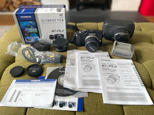 Olympus pen pl2 black - olympus, e-pl2