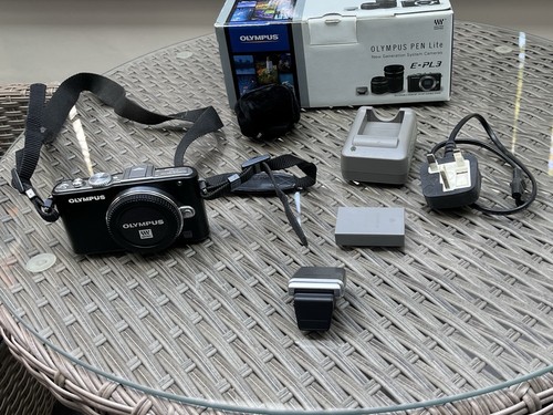 Olympus pen lite pl3 black - lite, e-pl3