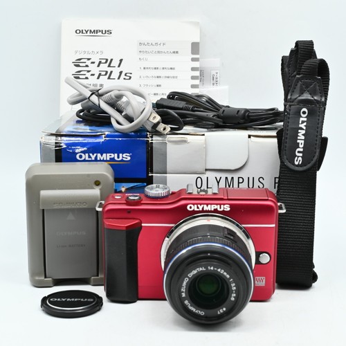 Exc olympus pen pl1 - pen, red