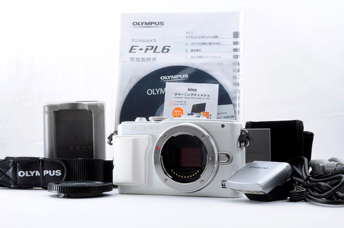Olympus pen pl6 white - pen, ⏯️